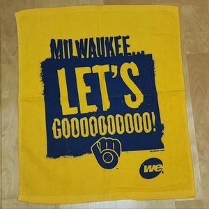 Milwaukee Brewers "Let's Goooooooooo!" Rally Towel